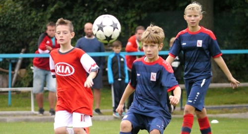 mladší žáci FK Jaroměř - FC Vrchlabí, 3.9.2018 foto Václav Mlejnek
